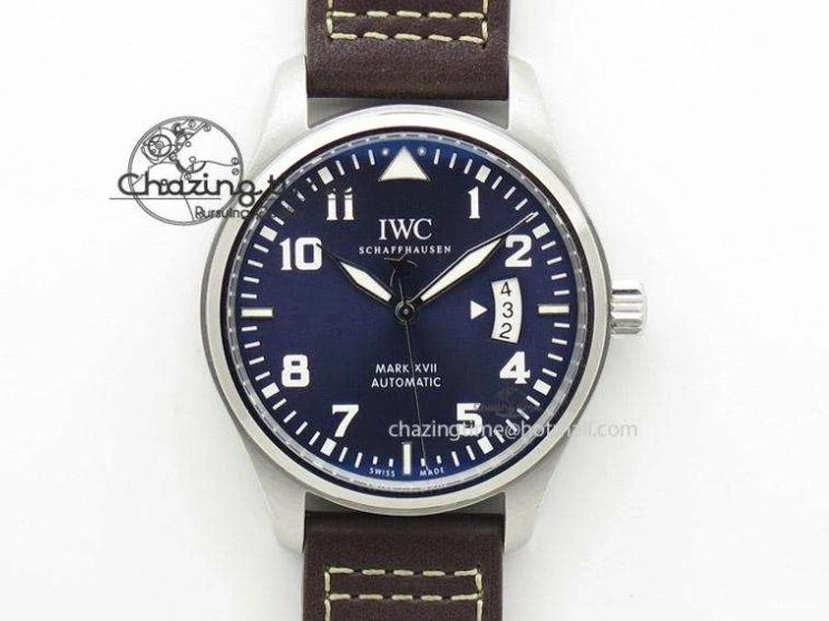 MIROTIME 0403 Aquatimer SS IW3290 RSF 1:1 Best Edition Blue Dial on Black Rubber Strap A Fashionable 7074